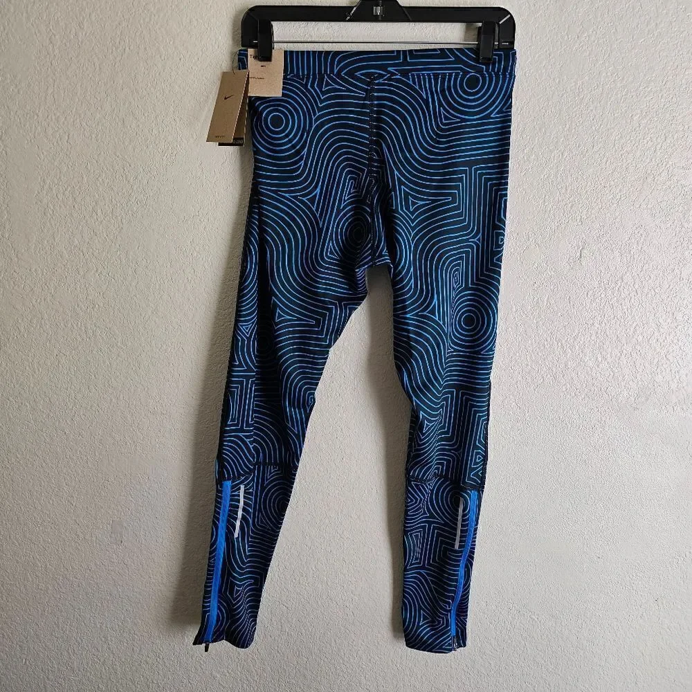Nike Sport Sanctuary Club Dri-Fit Running Tights Pants Men's L FB9034-406 Black